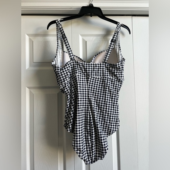 Torrid Gingham Fuller Bust Swimsuit - Picture 2 of 3